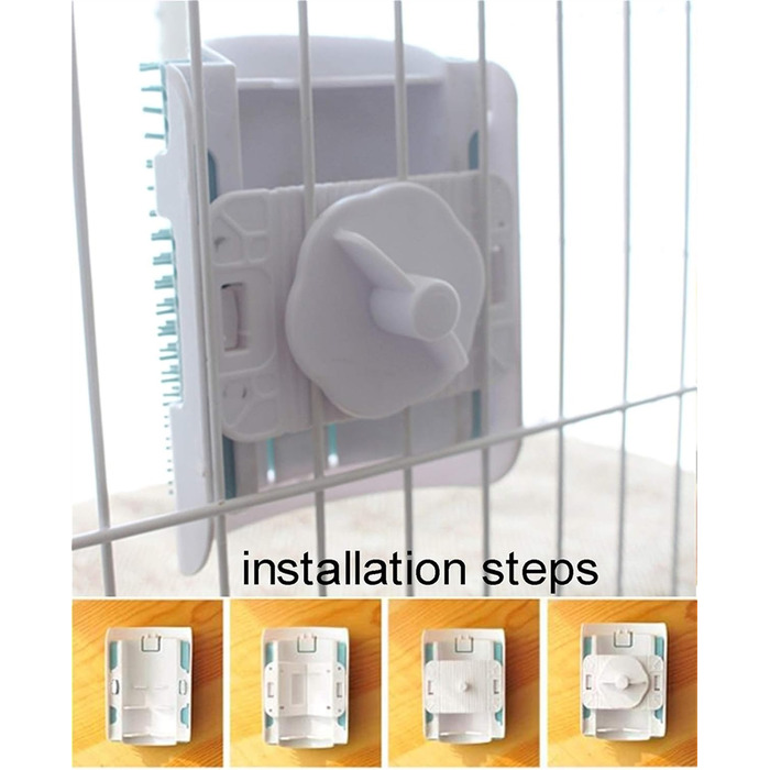 Щітка для котів, щітка для котячого клітки, самостійна щітка для догляду за котами, ідеальна для довгошерстих та короткошерстих котів, приємна для догляду, щітка-масажер для краси (колір: рожевий)