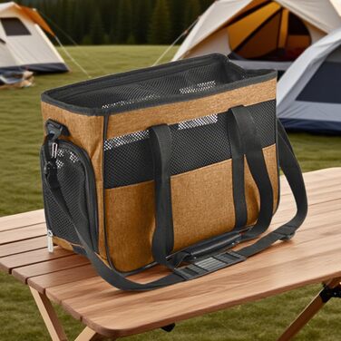 Сумка-переноска для собак маленьких порід | Оранжева сумка-переноска для подорожей, кемпінгу та прогулянок