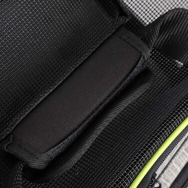 Сумка-переноска для тварин ZAICOLER з мотузкою всередині, безпечна для прогулянок та подорожей. Розширювана сумка-переноска з сіткою зверху, з оксфордської тканини для собак та котів.