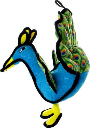 Іграшка для собак Tuffy T-Z-Peacock Zoo Павич, міцна тканина