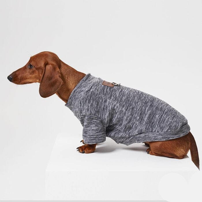 Теплий комбінезон для великих собак, флісовий пуловер для такс, 2 ноги, теплий одяг для домашніх тварин, піжама, костюм з кільцем D, блакитний, 3XL