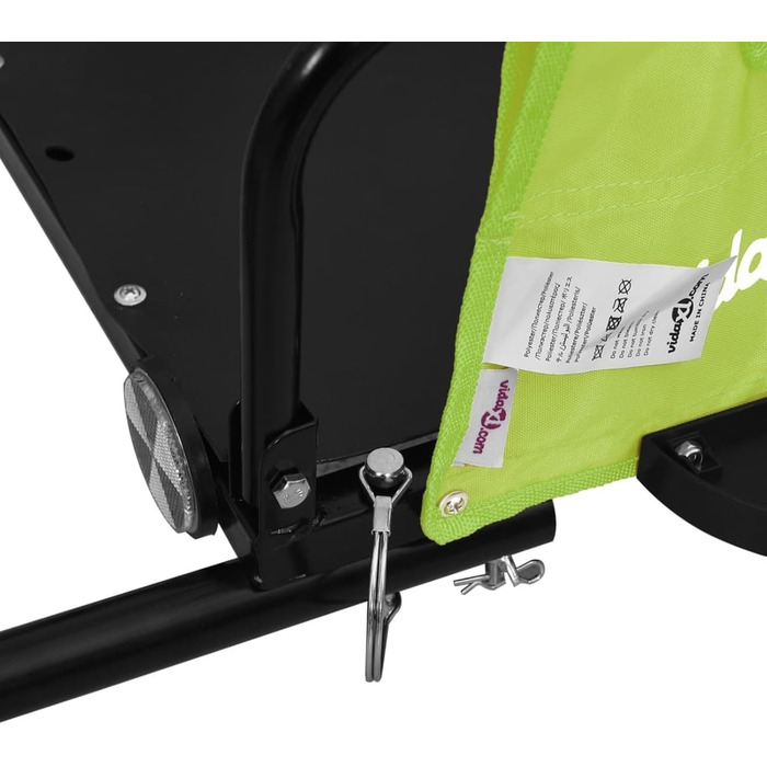 Причіп для велосипеда GuyAna, зелений, Oxford-тканина, для собак та інших вантажів