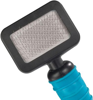 Зубна щітка для грумінгу собак Aster - ергономічна щітка для догляду за шерстю, чорна (xs)