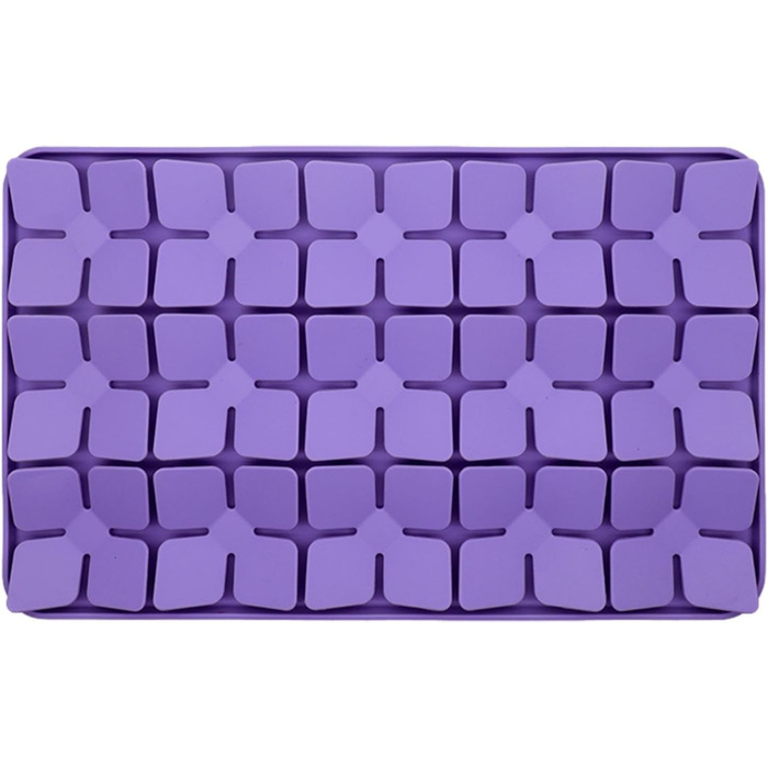 Килимок для собак Katzenschlamm з силіконовими кульками та присосками, лінза для собак, зменшує нудьгу, підходить для ласощів та корму, фіолетовий