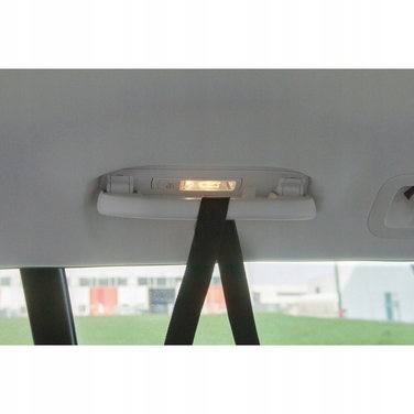 Автомобільний килимок із пластику L/XL Lampa, чорний, 44 см x 130 см