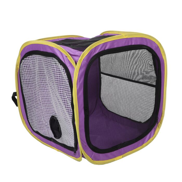 Клітка-переноска для тварин BESPORTBLE 12.5 кг, сітчаста, швидковисихаюча, для котів та маленьких собак, легка та зручна для транспортування
