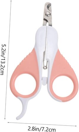 Набір з 3 шт. ножиків для обрізання кігтів собак Besportble з нержавіючої сталі, ергономічні, для собак маленьких, середніх та великих порід. Практичне аксесуар для догляду за домашніми тваринами.