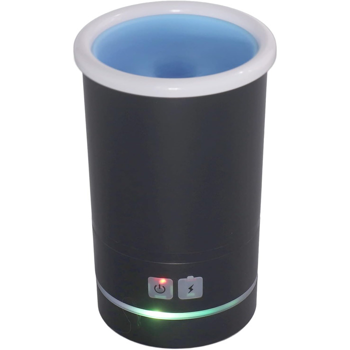 Автоматичний електронний мийник лап для собак Qcwwy, портативний, з м'яким силіконом