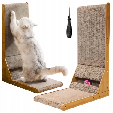 Низька дряпалка-килимок для котів Purlov (до 60 см)