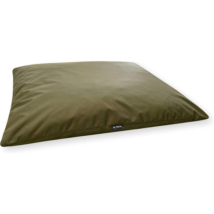 Водонепроникна лежанка для собак 4L Textil ZOE, знімний чохол, велика, 100x80 см, темно-зелена