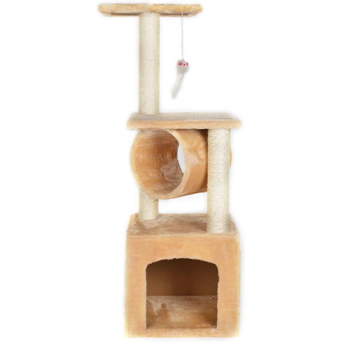 Когтеточка для котів CA&T P.J Pet Products, бежева, універсальна