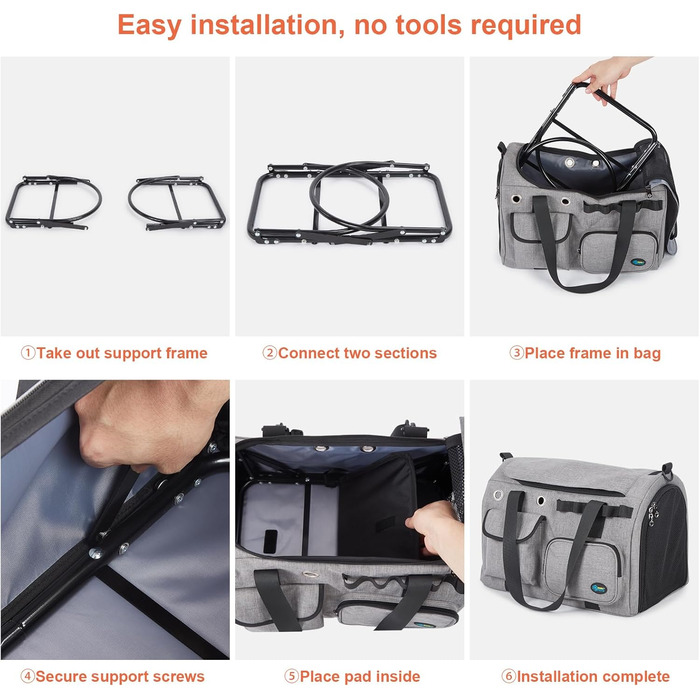 Транспортна переноска для кота Ownpets, складна, 45x30x31 см