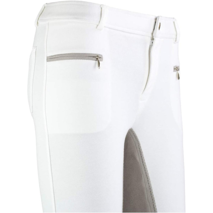 Жіночі верхові штани RL24 Vollbesatz Flex BASICLINE (34, білий/сірий)