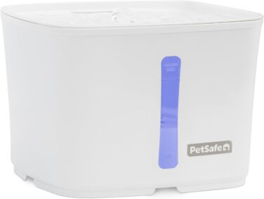Автоматичний фонтан для котів і малих собак PetSafe Viva, 1,8 л, тиха помпа, фільтр, легке очищення, для дому
