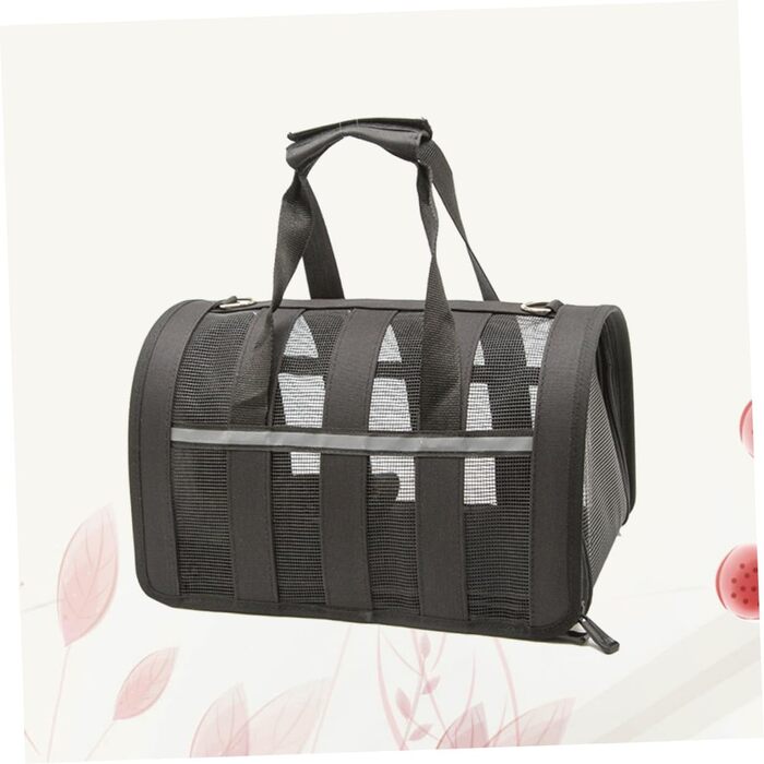 Транспортна сумка для тварин Yardwe: прозора, портативна, регульована, дихаюча для котів