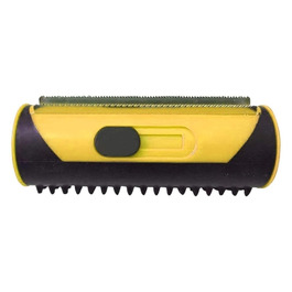 Щітка для котів та собак, для догляду за шерстю. Видаляє підшерсток, ковтунці та випадаючу шерсть (жовта)