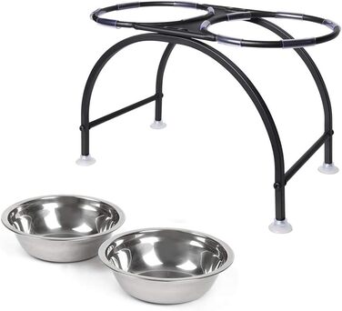 Миска для собак HomeMall, підставка для корму, миска для корму для середніх собак