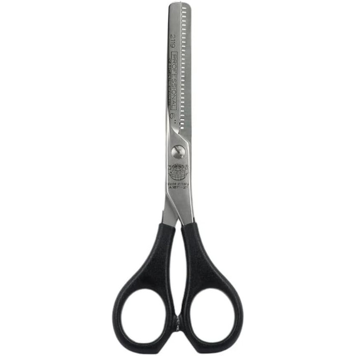 Професійні ножиці для филирування Kiepe 2119, 6 дюймів, 28 зубців, з нержавіючої сталі, Made in Italy