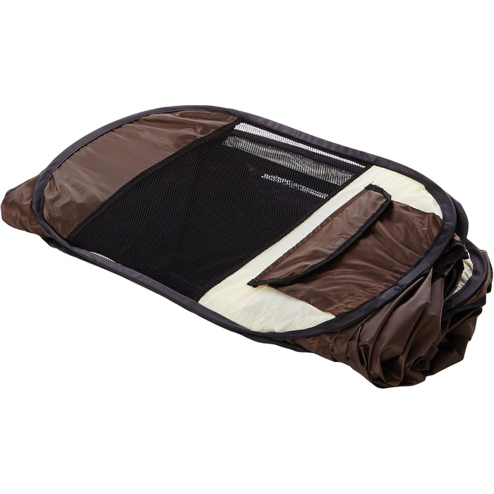 Клітка-загон для кроликів та морських свинок BUNNY BUSINESS, розкладний, тканинна, рожева (коричнева)