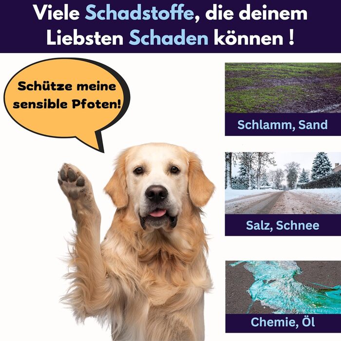 Goldthal® Оригінальний рукавичка для миття лап собак з мікрофібри. Без брудних лап для великих та маленьких собак