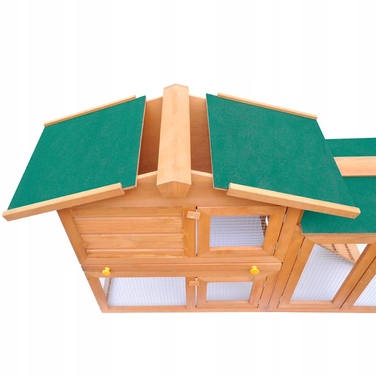Будник для кроликів 145x45x84 см, зелений