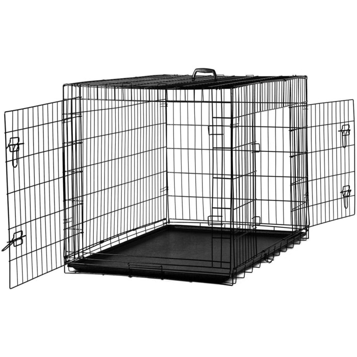 Клітка для собак MYPETS X-Treme Safe з піддоном, для дому та вулиці, 91x60x66 см