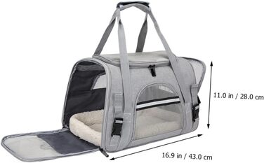 Рюкзак для тварин Supvox: великий, дихаючий, для подорожей та вигулу