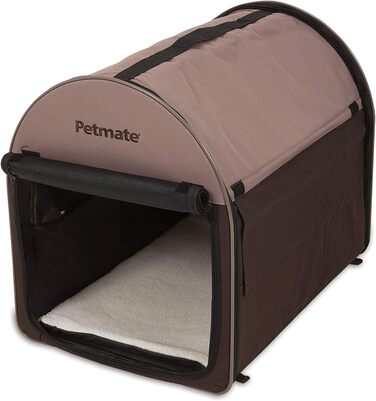 Переноска для тварин Petmate середня, темно-коричнева/кава