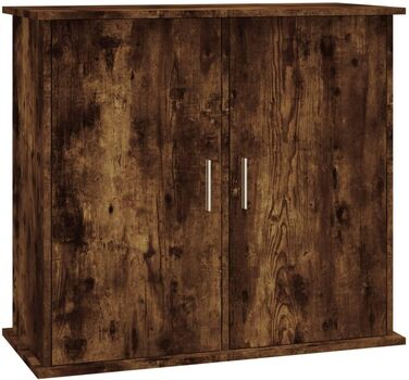 Тумба для акваріума ZEYUAN з ДСП, копчена дубова, 81x36x73 см, підставка та шафа для акваріума
