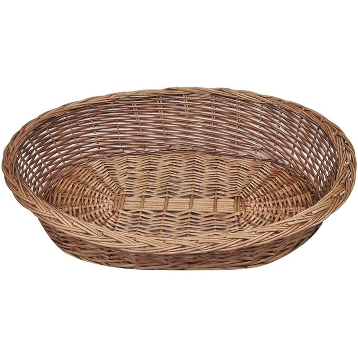 Корзина для собак Weide, лежанка для тварин, кошик для котів та собак, натуральний матеріал, 90 см