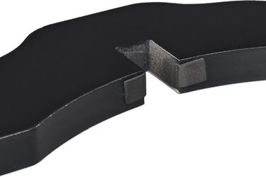 Захисний забірчик для собак Relaxdays, 92 x 206,5 см, 4 панелі, чорний, розкладний, з ніжками, МДФ