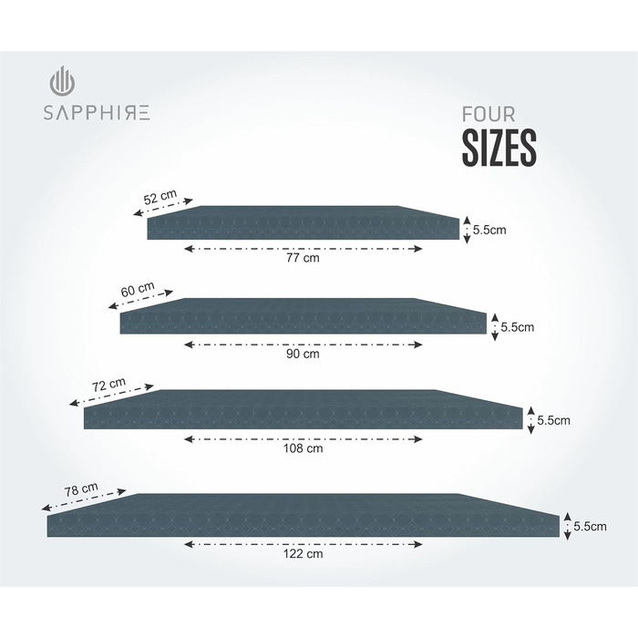 Водонепроникний килимок для собак у клітку, сертифікований FR, міцний, для вулиці, розмір L, 108 x 72 x 5 см, чорний