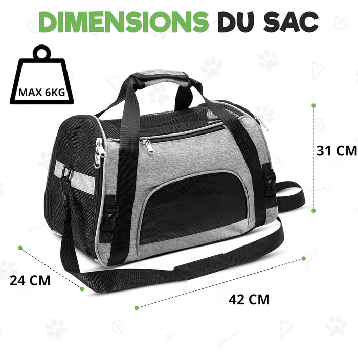 Транспортна сумка для котів та собак, складана переноска, переноска для котів та собак, кошик для котів. Інтелектуальна переноска.