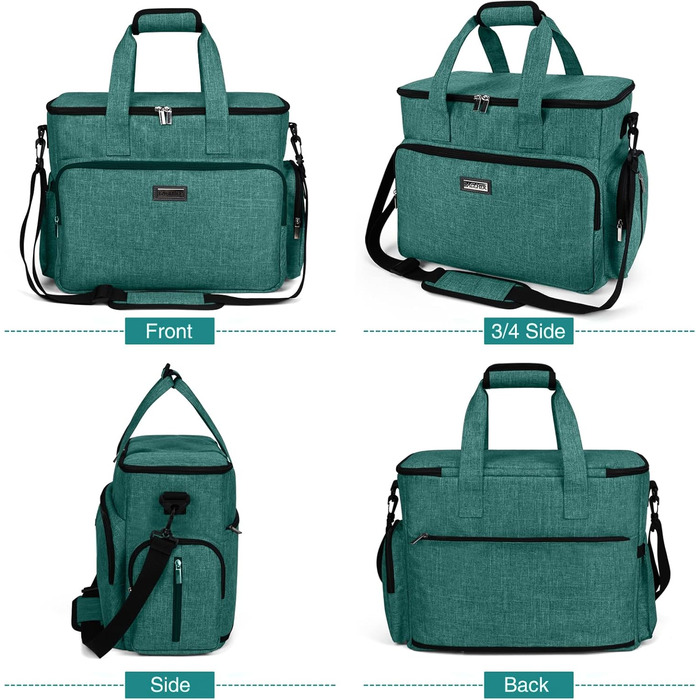 Чемодан для собак Vioett (L, Зелений) з набором аксесуарів для подорожей