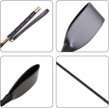 Крійська батогом FIYSON для верхової їзди, стрибків та перегонів, з PU-шкіри та справжньої шкіри, для щоденних тренувань