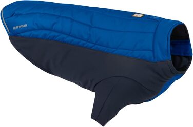 RUFFWEAR Powder Hound утеплена куртка для собак, водо- та вітрозахисна зимова куртка з флісовою підкладкою, преміум комбінезон для собак, синя, розмір L