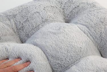 Килимок для собак середніх порід 70x55x7 см - Водонепроникний, з неслизьким покриттям, для собак, котів, кроликів. Срібний, RABBIT