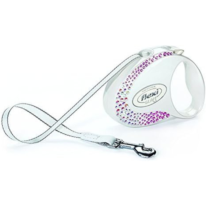 Flexi Glam рулетка для собак із кристалами Swarovski