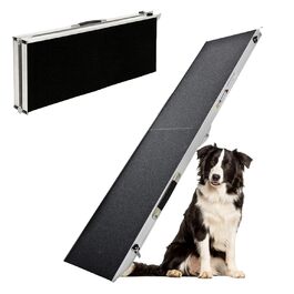 Рампа для собак у автомобіль, алюміній, Petigi, до 70/90/150 кг, неслизька, для SUV