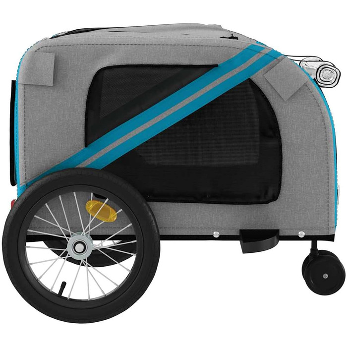 Фармінге для собак Gecheer: міцний та комфортний причіп з оксфордської тканини, блакитно-сірий