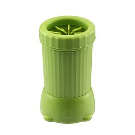 Автоматичний мийник лап для собак з USB-зарядкою, для середніх та великих порід, цуценят та котів (зелений)