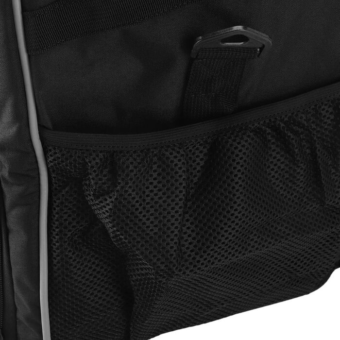 Рюкзак-переноска для тварин, кошик на велосипед для собак, водонепроникний рюкзак-переноска, дихаючий, знімний рюкзак-переноска для собак, подорожі на відкритому повітрі (чорний)