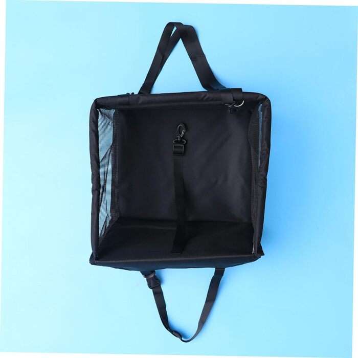 Сумка-переноска для тварин Toyvian: зручна та безпечна у подорожах. Підходить для котів, собак та цуценят. Має дихаючу сітку та регульований поводок.