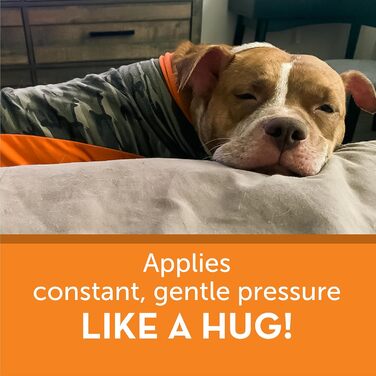 Накидка для собак Thundershirt, сірий камуфляж, розмір Large