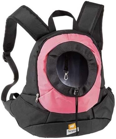 Переноска для собак та котів Ferplast KANGOO, сіра, 41.5 x 20 x 43 см, до 8 кг