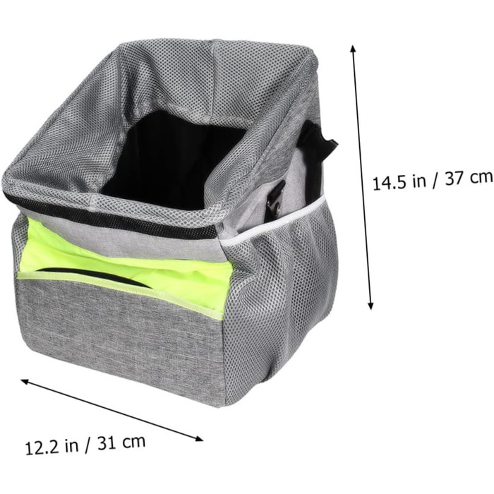 Фаркоп для велосипеда FRCOLOR для тварин: дихаюча, складана переноска з ручкою для зручної установки. Підходить для собак та котів