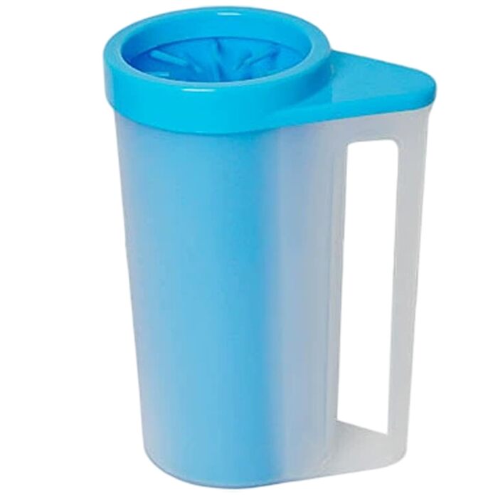 Очисник лап для собак DAGLLGEW: м'яка силіконова щітка, 360° очищення, портативний набір для дому та прогулянок