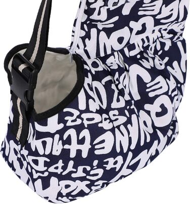 Сумка-переноска для собак і котів Oxford, регульована, блакитна, до 5 кг