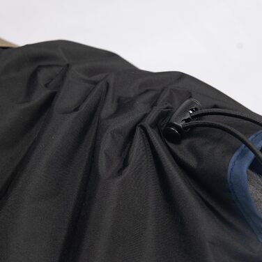 Водонепроникна куртка для собак Baja Coastline з капюшоном, легка та регульована, великі породи, розмір 65 (XL)