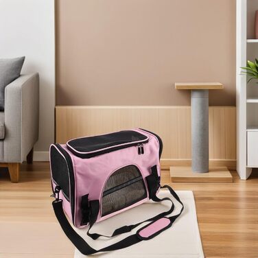 Транспортна сумка для кота Kisangel: дихаюча сітка, складана, з плечовим ременем. Підходить для подорожей та авто.